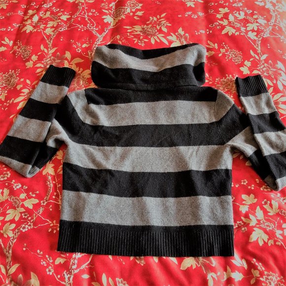 BCBGMAXAZRIA “Samira” Crop Merino Wool & Cashmere Sweater - Size XXS - Picture 6 of 16